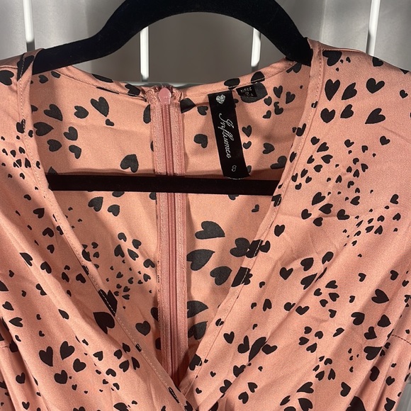 Wrap front mini dress - Picture 2 of 4